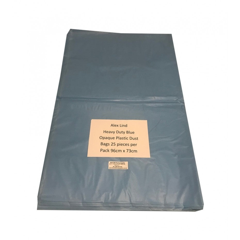 Alex Lind Heavy Duty Blue Opaque Dust Plastic Bags 96cm x 73cm