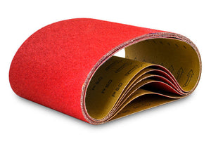 Inferno Red Ceramic Belt 300mm x 551mm