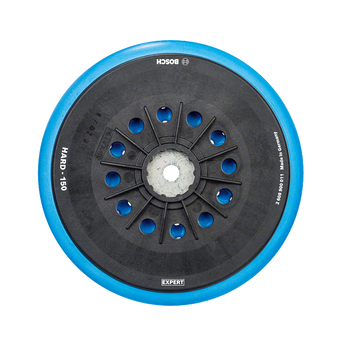 BOSCH Backing Pad 150mm, EXPERT Multihole Sanding Pad, Hard - 2608900011