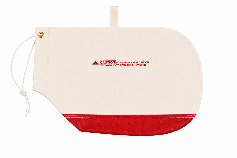 Edger Dust Bag with Vinyl Red Bottom Large - 9051
