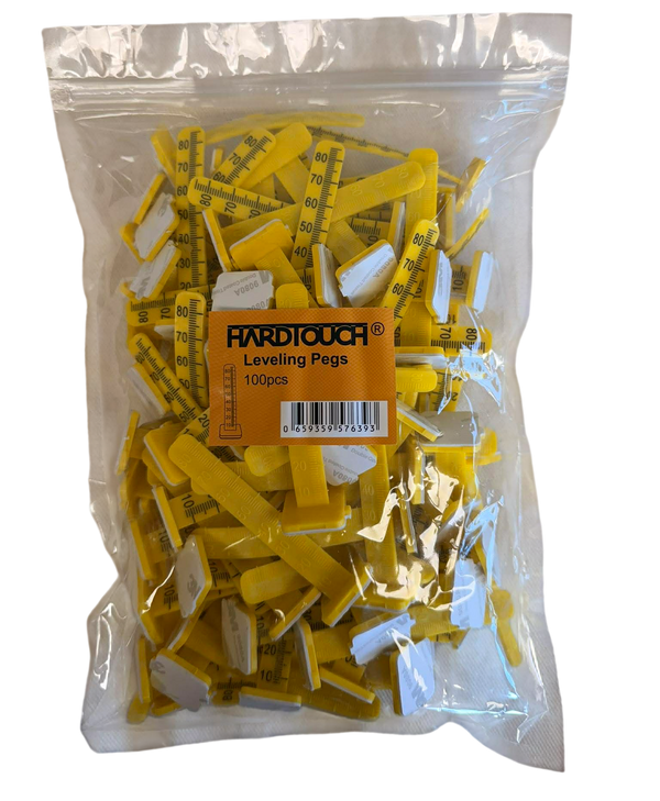 Hardtouch Leveling Pegs Bags 100 per pack
