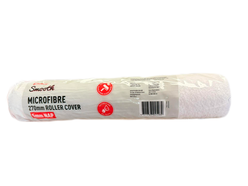 RotaCota Smooth MicroFibre 270mm Roller Cover 5mm NAP