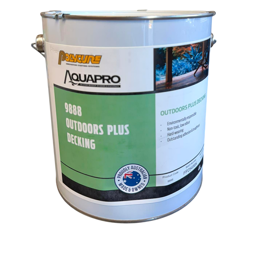 POLYCURE 9888 Outdoors Plus Decking Natural Clear