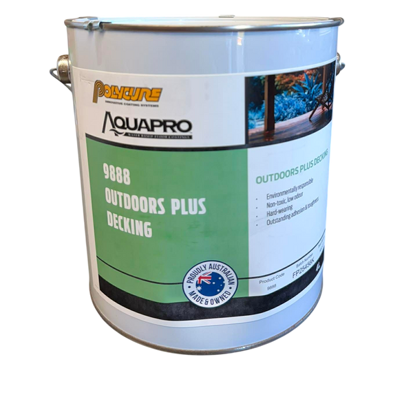 POLYCURE 9888 Outdoors Plus Decking Natural Clear