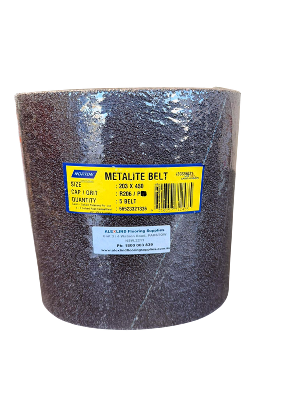 Norton Metalite Belt 203mm x 480mm R206
