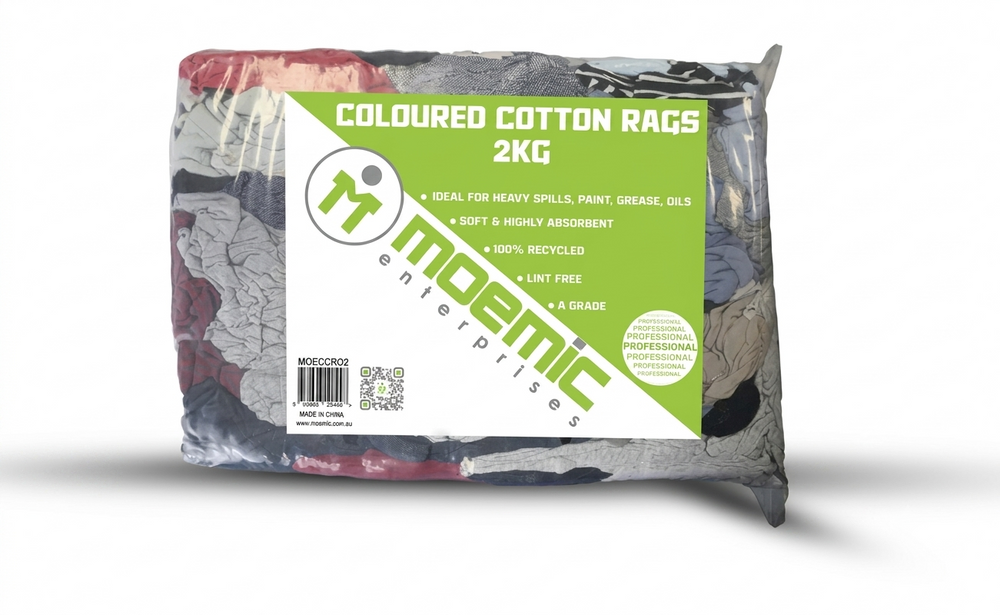 Moemic Premium Rags 2kg Bag