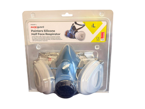 MaxiGuard Half Mask Silicone Painters Kit (Blister Pack) Large