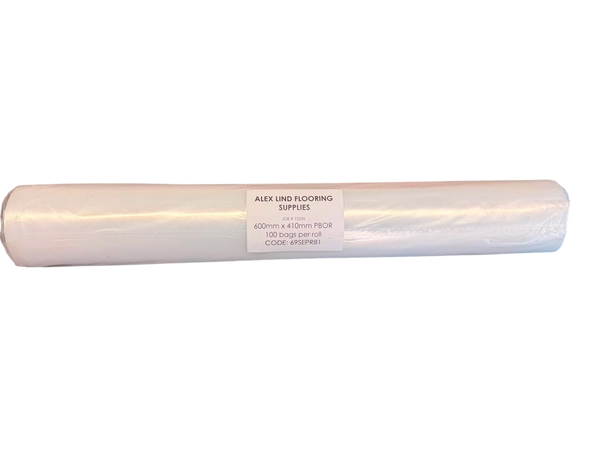 Alex Lind Coating Bucket Bag Liner Clear 600mm x 410mm 50um 100 per Roll