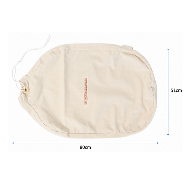 Extra Large Dust Bag with Zipper plus Elastic Neck - 9016