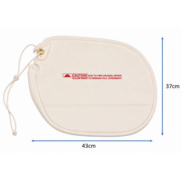 Edger Bag Elastic Neck with Zipper Standard Size - 9066