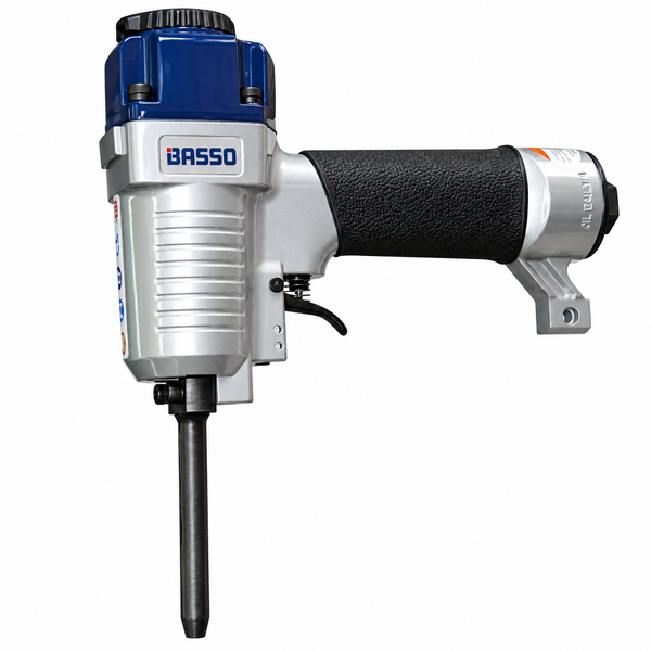 Basso Air Nail Punch Gun in Hard Plastic Blue Case