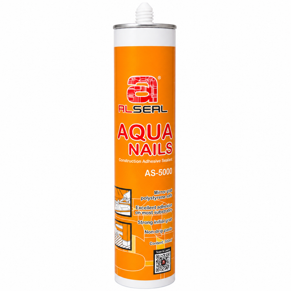 AlSeal AS-5000 Aqua Nails Construction Adhesive - 450g