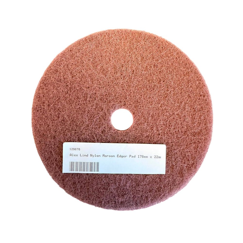 Alex Lind Nylon Maroon Edger Pad 178mm x 22mm x 5mm 2020