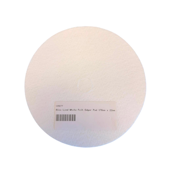 Alex Lind White Felt Edger Pad 178mm x 22mm x 3mm 2106W
