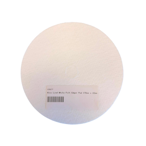 Alex Lind White Felt Edger Pad 178mm x 22mm x 3mm 2106W