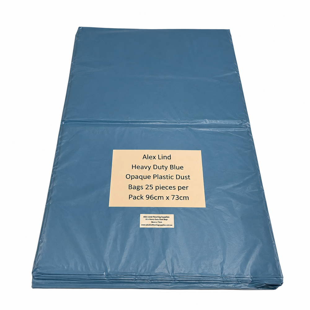Alex Lind Heavy Duty Blue Opaque Dust Plastic Bags 96cm x 73cm (Pack of 25)