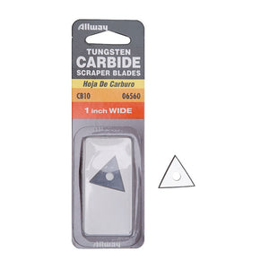 Allway CB10 Carbide Blade Triple Edge Triangle (1″) 25mm