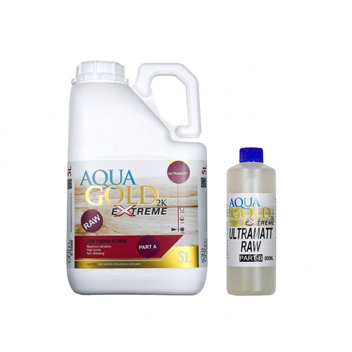 Aqua Gold 2K Extreme Water Base Floor Finish 5.5L Kit – Part A & B
