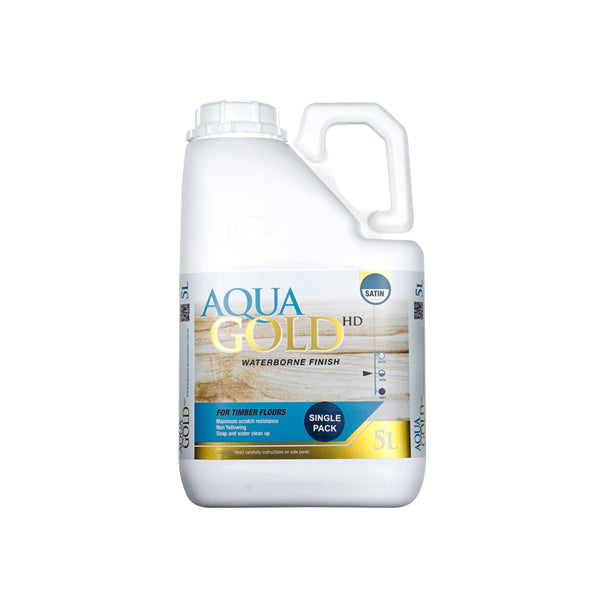 Aqua Gold HD Waterborne Finish Single Pack 5L