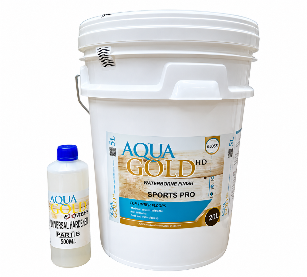 Aqua Gold HD Sports Pro - 20L Part A with Crosslinker Part B 500ml