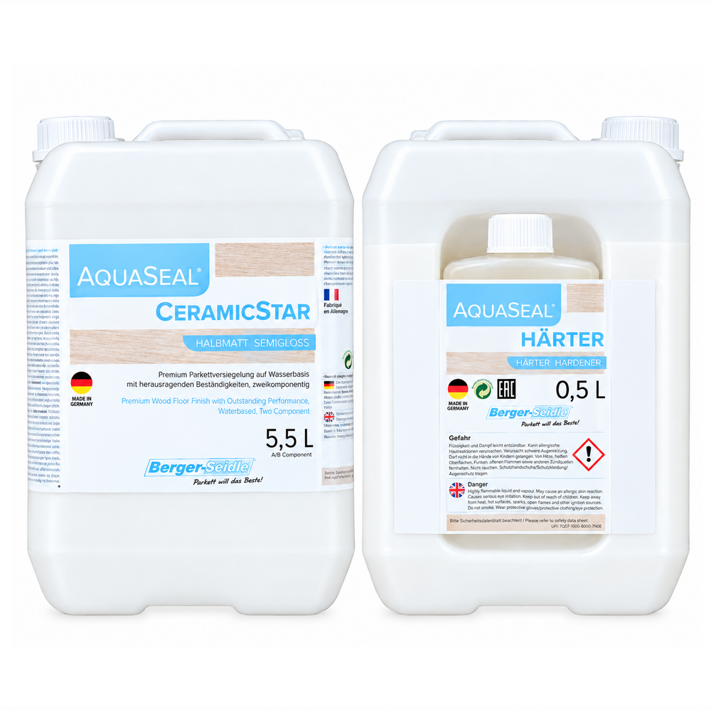 Berger Seidle AquaSeal CeramicStar 2K with Hardener - 5.5L