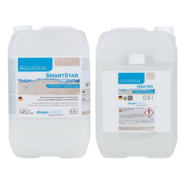 Berger Seidle AquaSeal SmartStar 2K with Hardener - 5.5L
