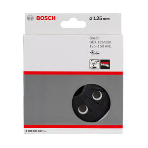 Bosch GEX 125-150 AVE Backing Pad Medium 125mm Fit 8 Hole Disc