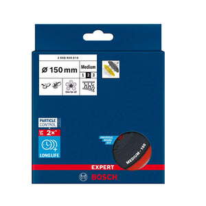 Bosch GEX 150 Backing Pad Medium – Expert 150mm Multihole Long life