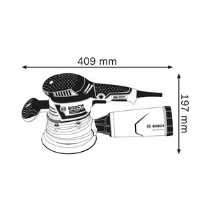 Bosch GEX 40-150 Professional 400W 150mm (6″) Orbit Sander