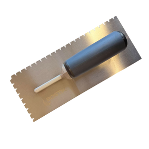 Bostik Flat V-Notch Trowel 4.8mm Ultraset HP & SF Adhesives