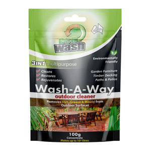 Organoil Wash-A-Way Outdoor Cleaner Concentrate Power