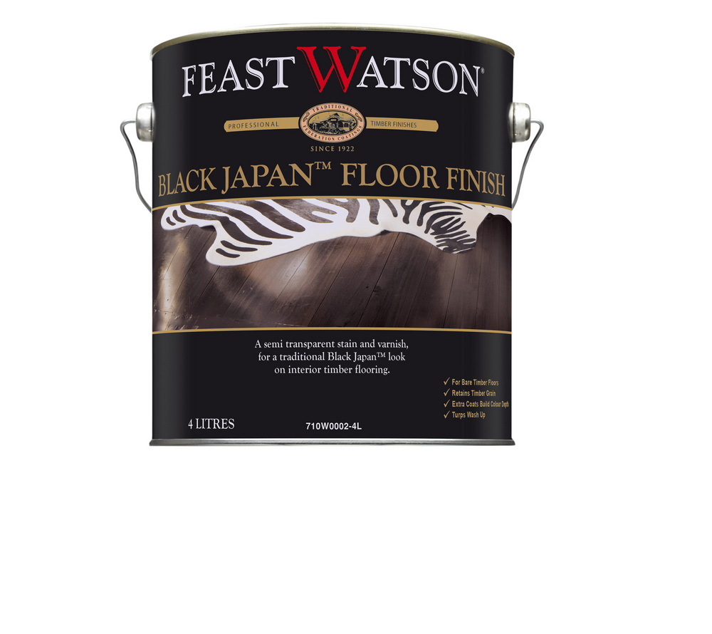 Feast Watson Black Japan Floor Finish 4L