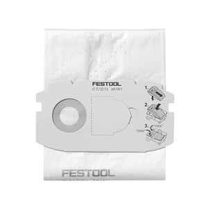 Festool 498411 CT MIDI Self Cleaning Filter Bags (5 pack)