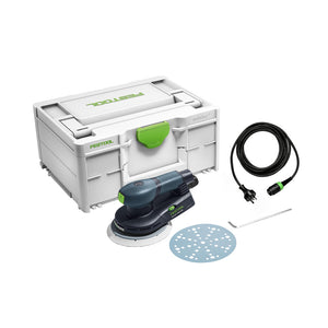 Festool 576324 ETS EC 150mm Brushless Random Orbital 3mm Sander in Systainer Plug & Play