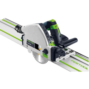 Festool 577281 TS 55F 160mm Plunge Cut Circular Saw with 1400mm Guide Rail in Systainer