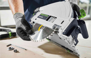 Festool 577281 TS 55F 160mm Plunge Cut Circular Saw with 1400mm Guide Rail in Systainer