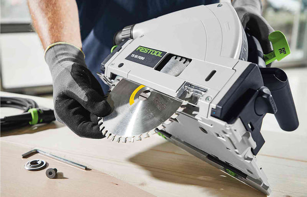 Festool 577281 TS 55F 160mm Plunge Cut Circular Saw with 1400mm Guide Rail in Systainer