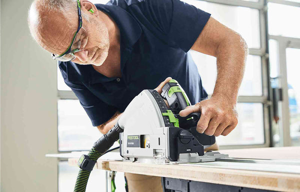 Festool 577281 TS 55F 160mm Plunge Cut Circular Saw with 1400mm Guide Rail in Systainer