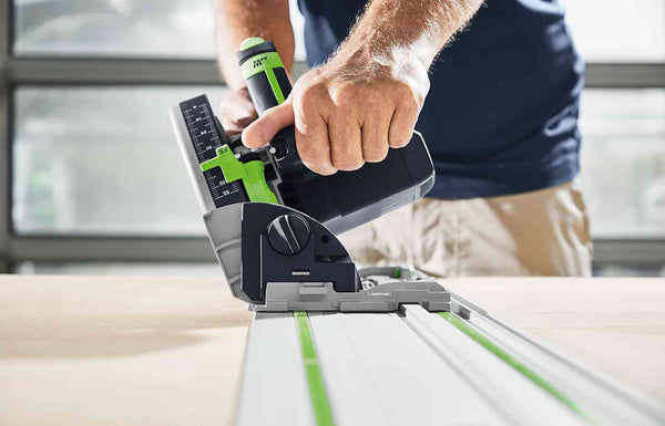 Festool 577281 TS 55F 160mm Plunge Cut Circular Saw with 1400mm Guide Rail in Systainer