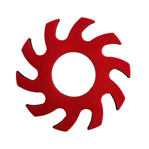 Frank Pallmann Spider Exhaust Pad 178mm Red & Blue