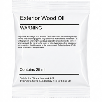 WOCA Tester Exterior Wood Oil 25ml