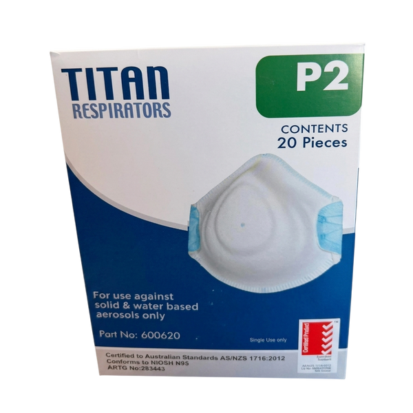 Steel Drill Titan P2 Respirator Moulded (Pack of 20)