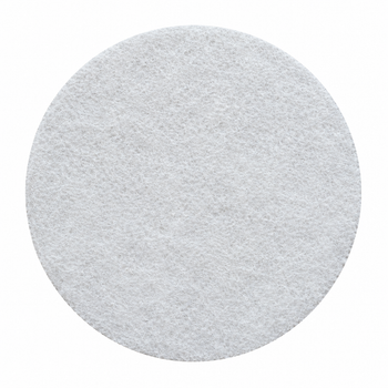 Glomesh Floor Pad Disc Super Polish White 200mm No Center Hole
