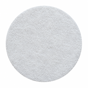 Glomesh Floor Pad Disc Super Polish White 200mm No Center Hole
