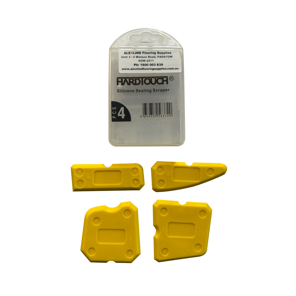 Hardtouch Silicone Sealing Scraper Set of 4
