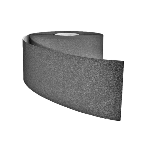 Hermes BS118 405mm x 50m Long Paper Back Roll Silicon Carbide Abrasive Black