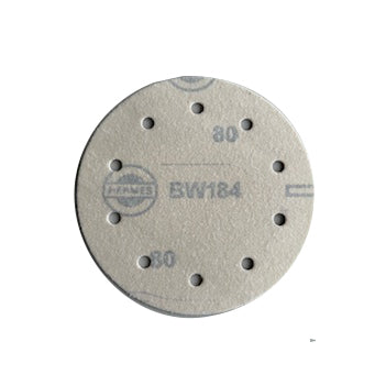 Hermes BW184 Vel Disc 180mm 10 Holes Blue Zirconia (Box of 50)