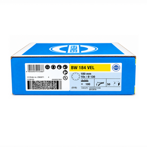 Hermes BW184 VEL Disc 180mm 10 Holes (Box of 50)