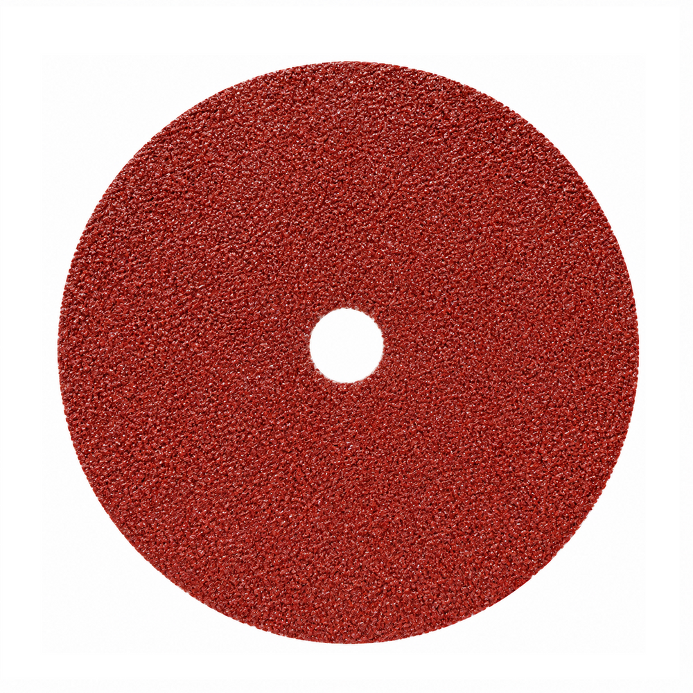 Inferno Red Ceramic Velcro Edger Disc 178mm x 22mm