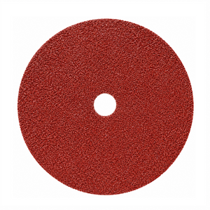 Inferno Red Ceramic Velcro Edger Disc 178mm x 22mm